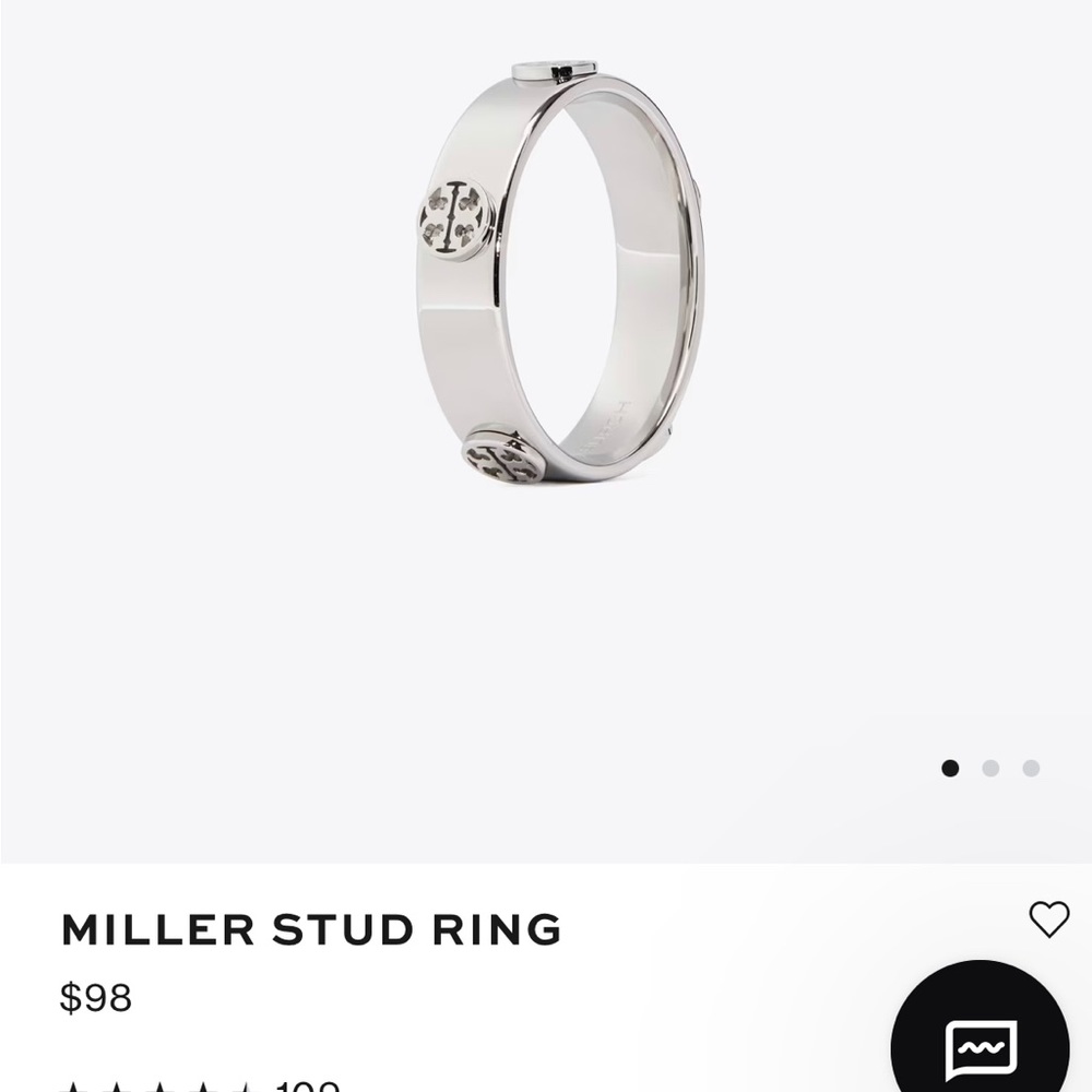 Tory Burch Miller stud ring